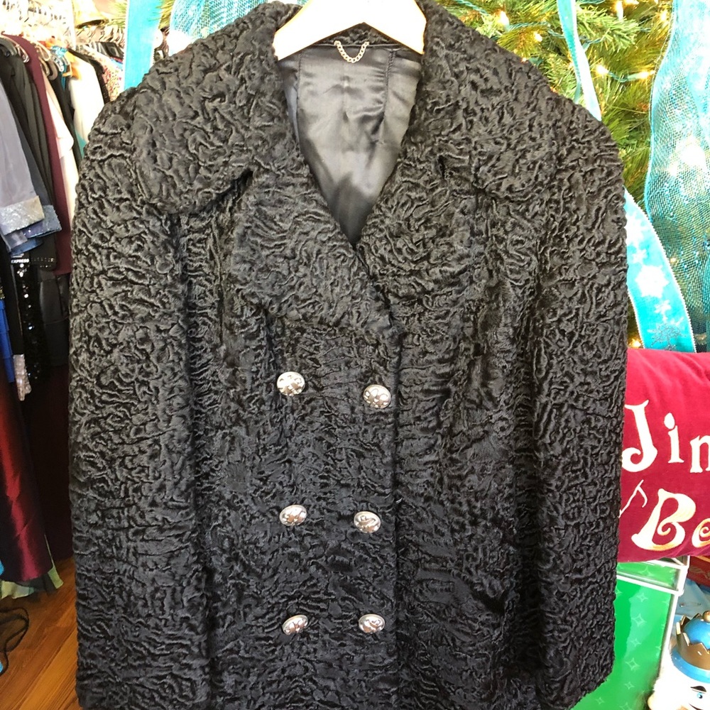 Genuine South-West African Karakul Lamb Coat